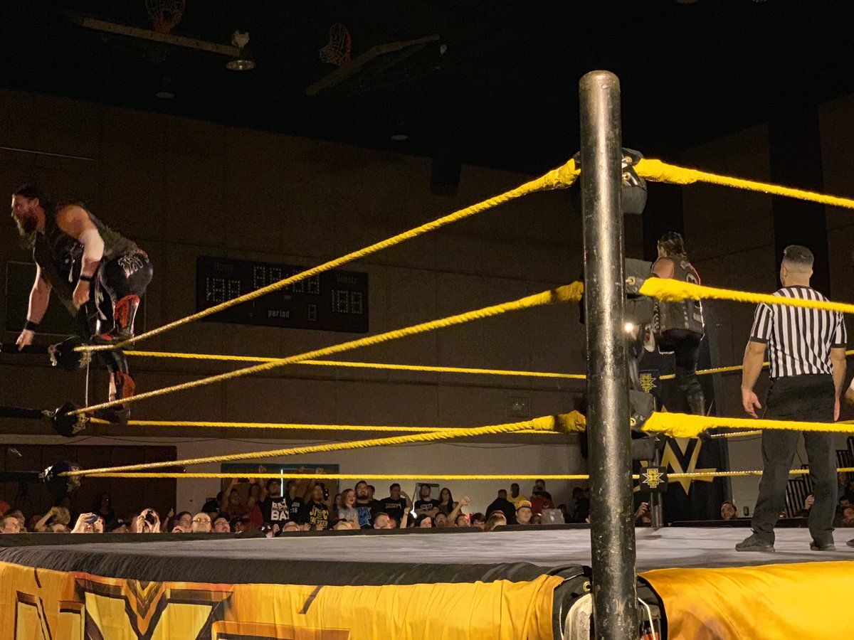 justinyent's tweet photo. @TheWWEBlake & @SteveCutlerWWE of the #ForgottenSonsNXT have invaded #NXTTampa #TakeNamesKickAss https://t.co/2a99O2Y1Yh