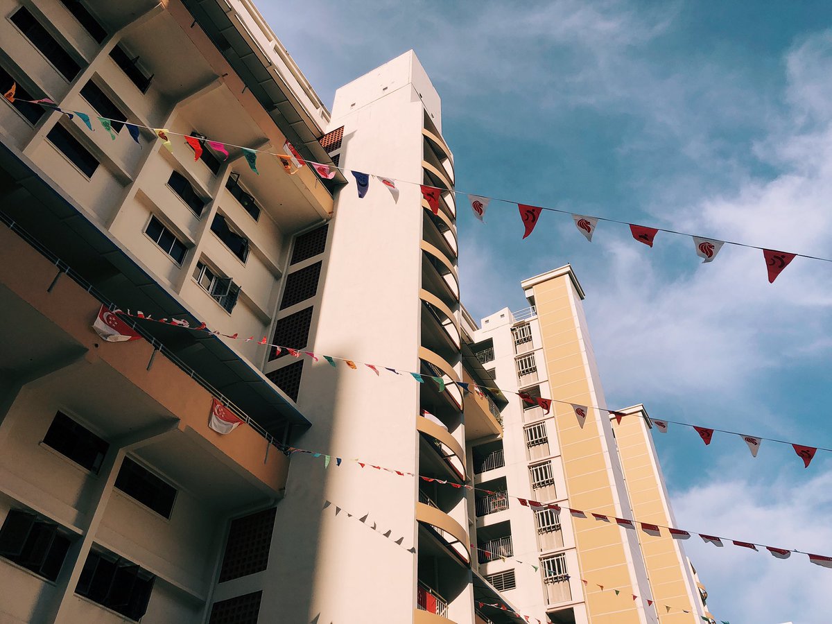 National Day deco.  #HDBLife