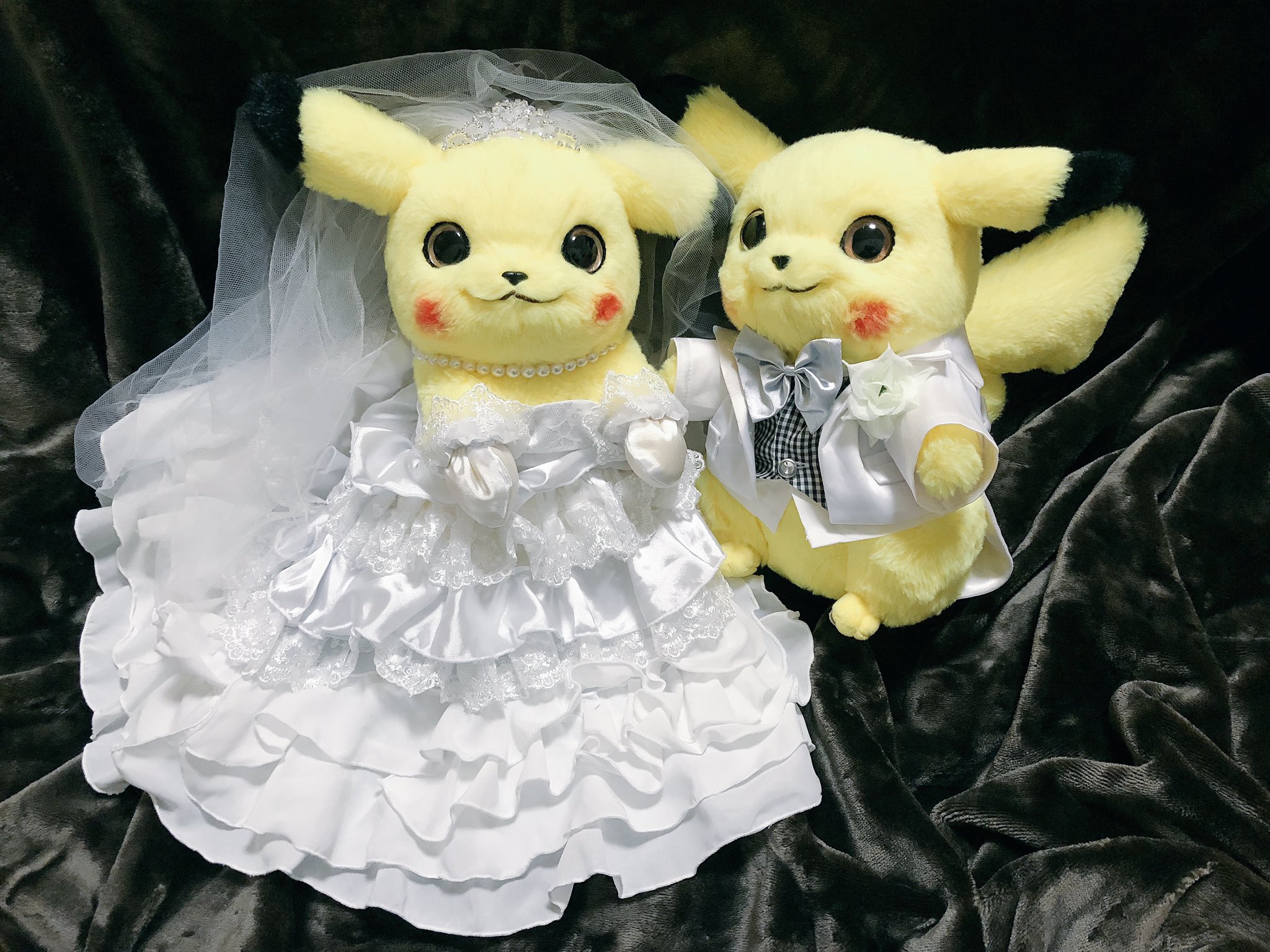 い出のひと時に とびきりのおしゃれを ピカチュウ ウェルカムドール キャラクターグッズ