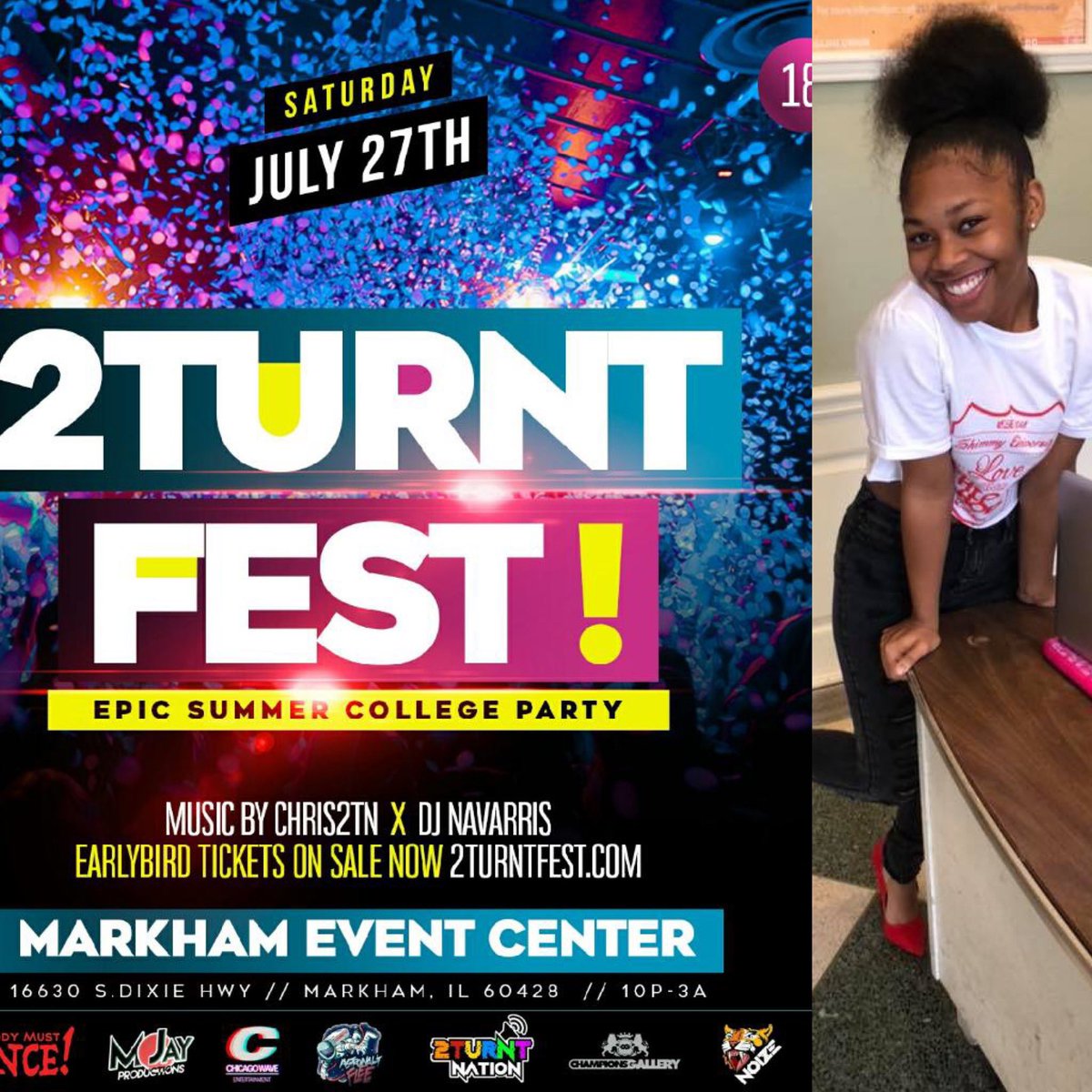 CATCH ME AT #2TurntFest 🤪😱

This is the party of the summer 🚫🧢 

Come turn up with @2TurntNation 💔✌🏽
#NIU23 #ISU23 #UIUC23
eventlink.to/2tn
