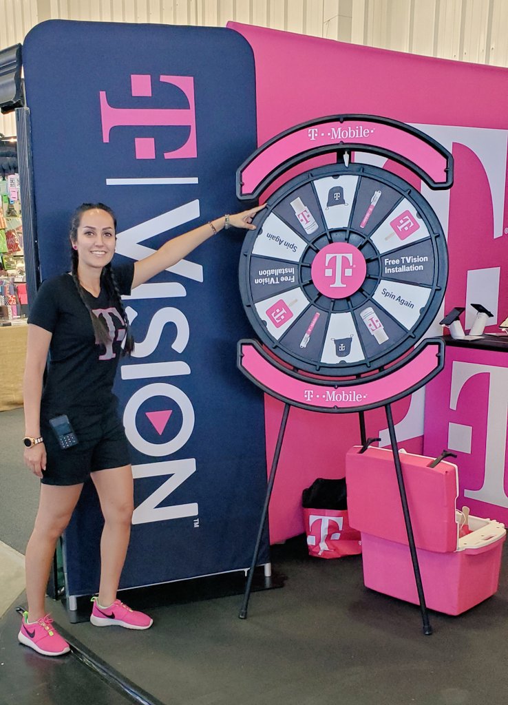 Moojan17's tweet photo. Having some #SeriousFun at the OC Fair! Come and spin to win a free #TVision installation! 😁
@Pommie_K @T1MB0SLICE @srtabing @BambiMannix @jonathan_rouse @TMobileTruckSCA https://t.co/YkyNIenwh1