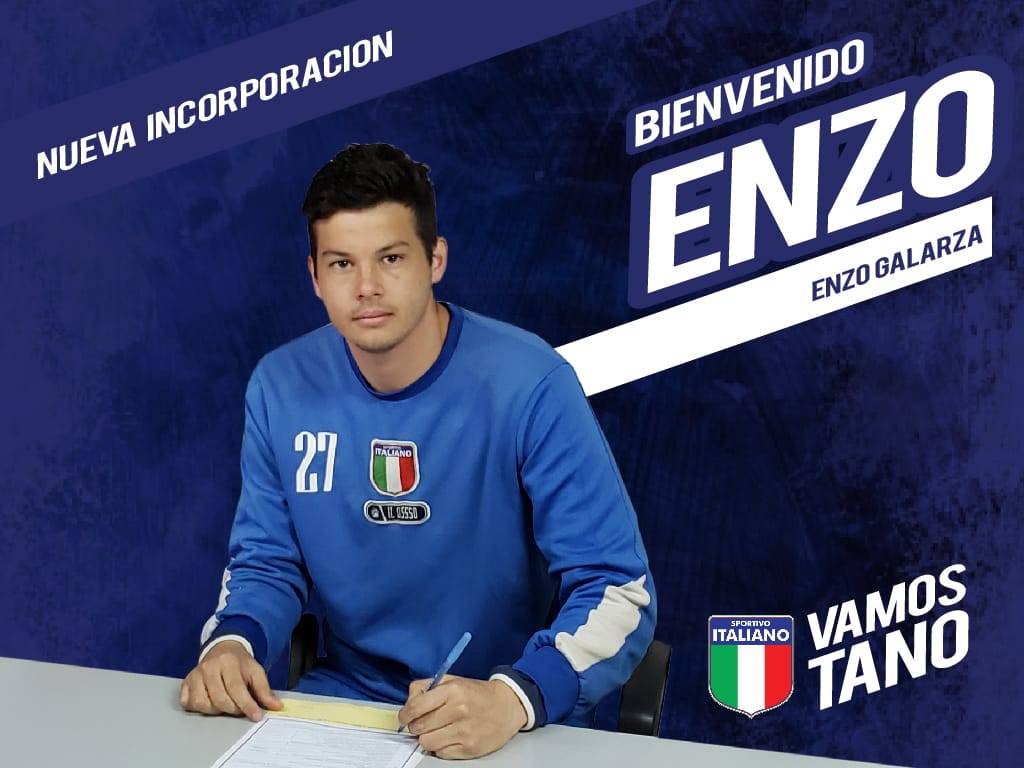 SpItaliano's tweet photo. #Fútbol | DE POSADAS A CIUDAD EVITA

El misionero Enzo Galarza es nuevo jugador de #SpItaliano. El joven de 22 años se desempeña como volante. Viene de jugar el Torneo Argentino con Guarani Antonio Franco.

#Refuerzos2019🇮🇹 https://t.co/gsUXqdSExQ
