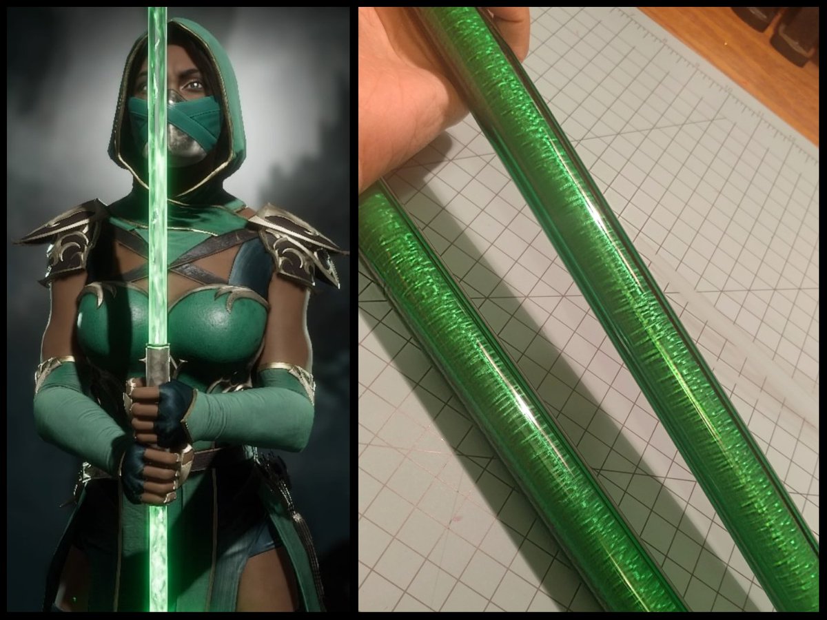 Haute Cosplay on Twitter "So excited for my mk11 Jade WIP. I'm