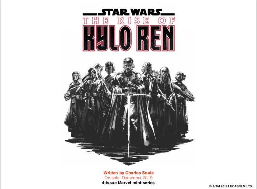 StarWarsExplain's tweet image. THIS IS NOT A DRILL

@CharlesSoule is writing the story of Kylo and the knights of Ren! 😱coming in December right before IX!