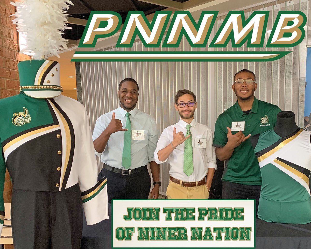 PNNMB's tweet photo. We had a great time meeting with incoming students during the SOAR sessions throughout the summer. 2019 is going to be an incredible season.
Don’t miss out... JOIN US!!! ⛏️🤙
https://t.co/GIN2PBP4IN

#PNNMB #ExperiencePRIDE #unccSOAR #UNCC23 #Future49ers #NinerPride #UNCC https://t.co/NRCC5NqGA3