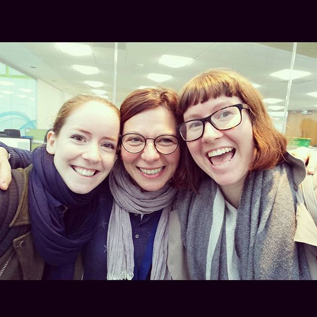 fatbergmusical's tweet photo. We had a lovely Skype meeting today with one of our Lead Science Partners - so here is a throwback to @katesketchley and @theatreofwords meeting Dr. Raffaella Villa in person last year! Looking forward to our continuing work together!
#fatbergfriday #u… https://t.co/wVLA5SSNqE https://t.co/cy56goP8sv