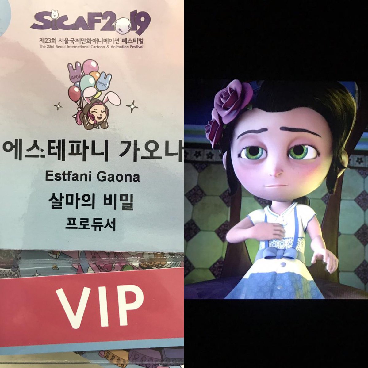 egaona's tweet photo. Día de Muertos presente en Seúl Corea. #DiaDeMuertos #SalmasBigWish #Metacube #SICAF #MexicoEnCorea 😄 https://t.co/PIBoeRHI77