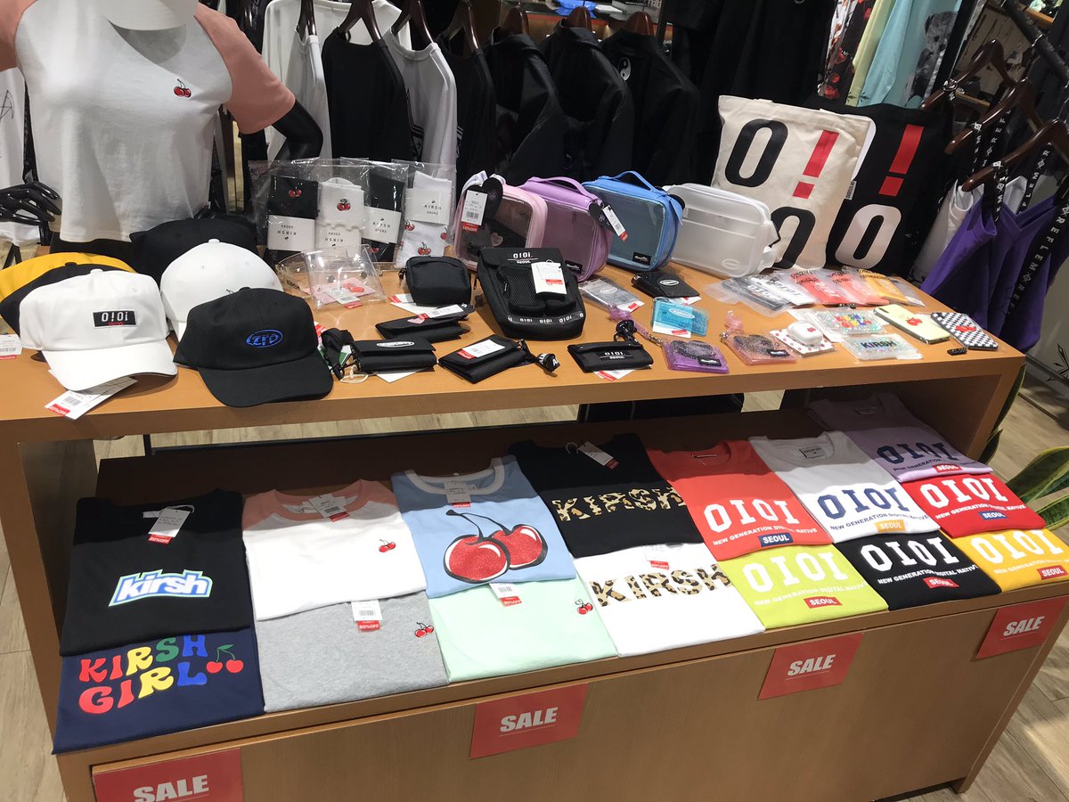 Travas横浜 Shota Di Twitter 本日より7 韓国ブランドsaleがスタートします Kirsh Oioi Almost Blue 10 Offで小物 アパレルラインも大変お買い得になるので ぜひ週末横浜に遊びにきてください Kirsh Oioi Almostblue Sale