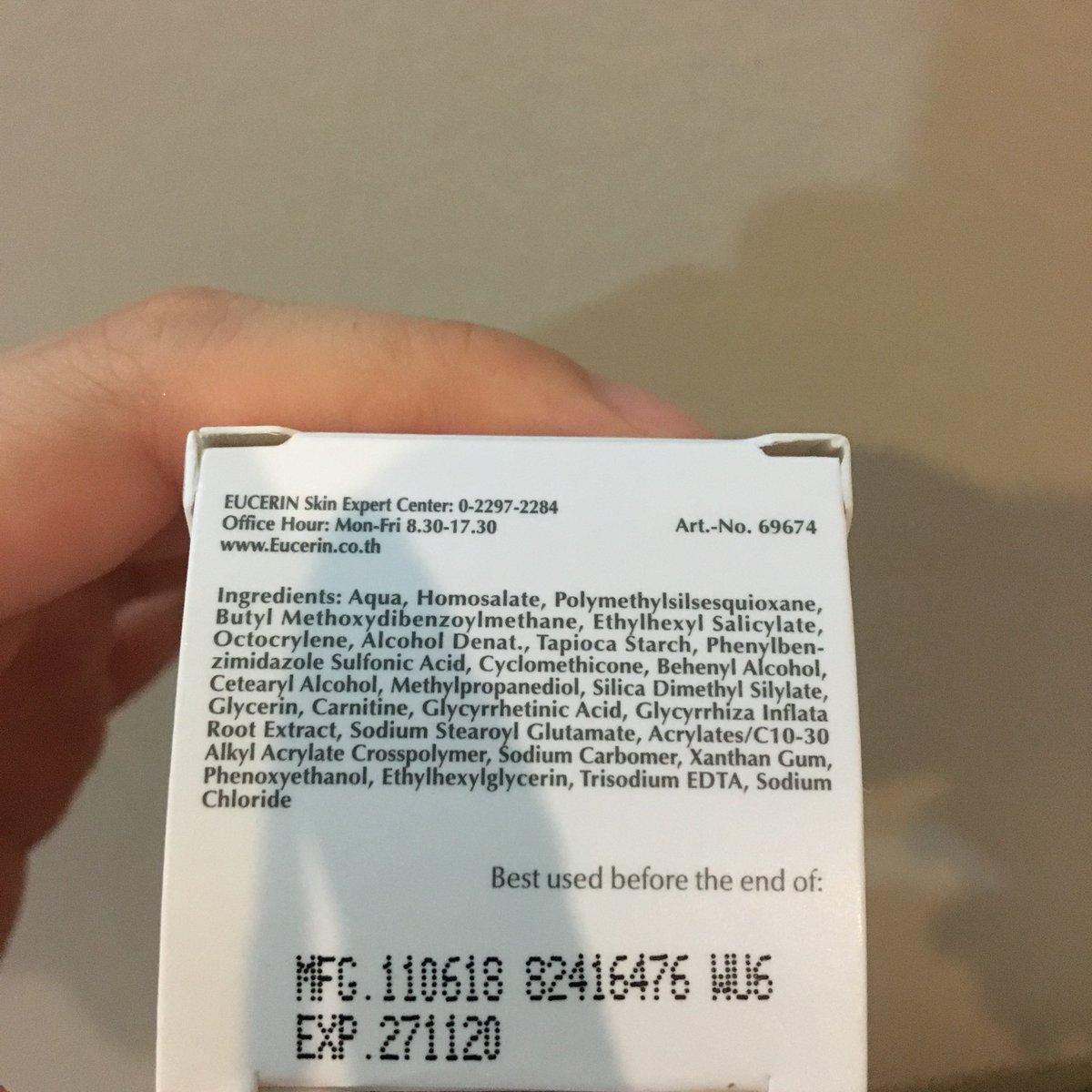 bluemoodyou's tweet photo. ส่งต่อกันแดด Eucerin 20ml 280(from600 watson) ใช้ไปครั้งเดียวค่า ราคาถูกขนาดนี้หาซื้อที่ไหนไม่ได้แล้วน้า
.
.
.
#sale #lookbooklookbook #hashtaglook #somethingapparels #triplebshop #basicbysita #clarinsthailand #basicbysita #eucerinthailand https://t.co/Dq2qIpjWfZ