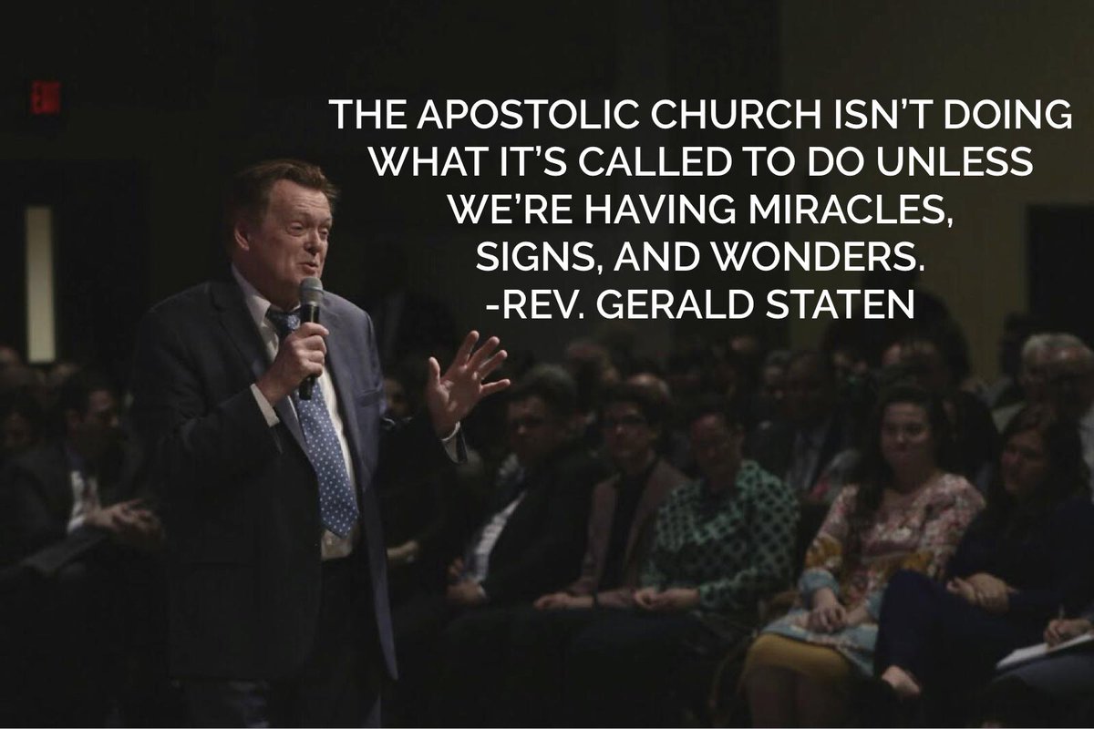 Rev Gerald Staten is bringing a powerful and encouraging word of faith tonight!! We must GO, miracles, signs, and wonders are waiting!! #moconference19