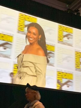 theflashbr's tweet photo. .@CandicePatton está participando de um painel promovido pela revista @TVGuideMagazine! #SDCC19 https://t.co/2KTBfn4jF0