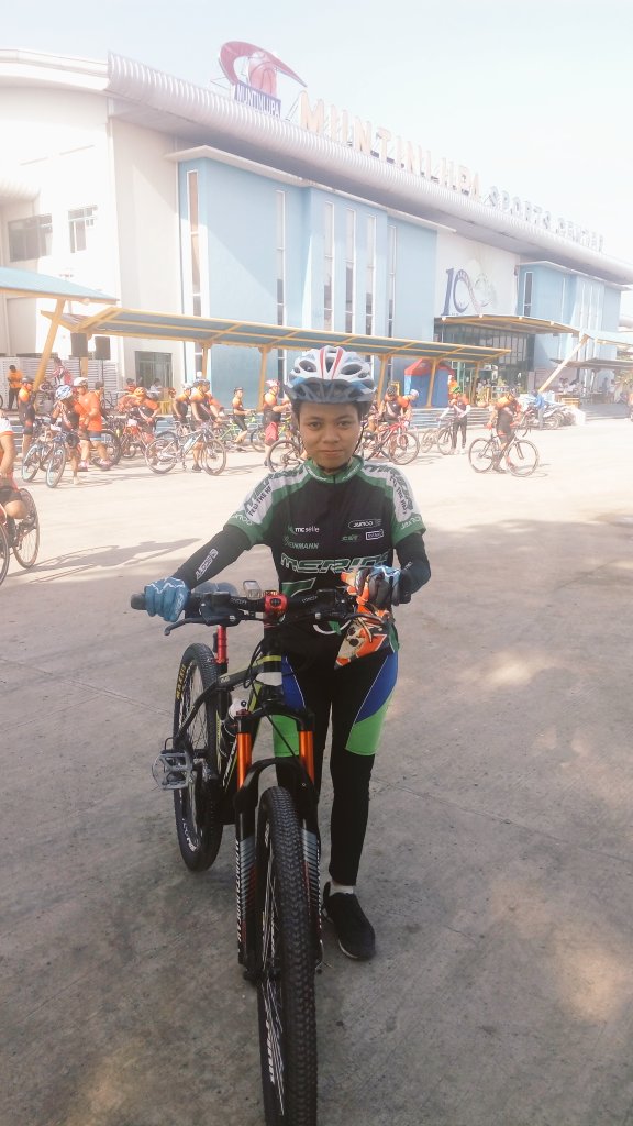 _jauvinalon's tweet photo. Fun Ride. Di ko alam kung uulit pa ako, KAPOY! ๐ but super worth it, nakakapagod talaga pero nung nakaabot ako sa finish line...Nakakaproud ๐ TYL! #Grateful #DRRMO https://t.co/d0vzUIbavd