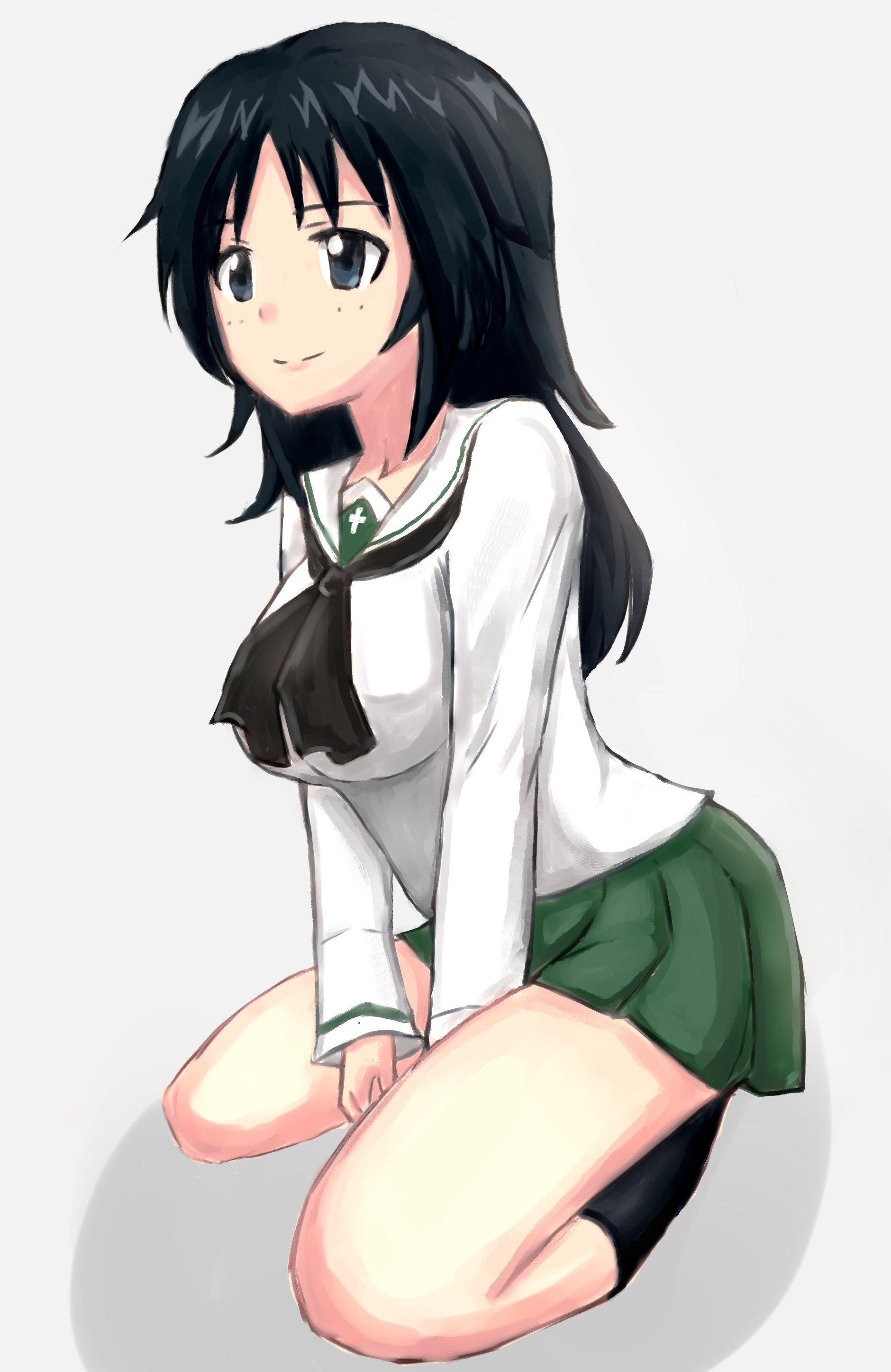 むにすけ 山郷あゆみちゃん落書き ガルパン 山郷あゆみ T Co Rrm9xuqqau Twitter