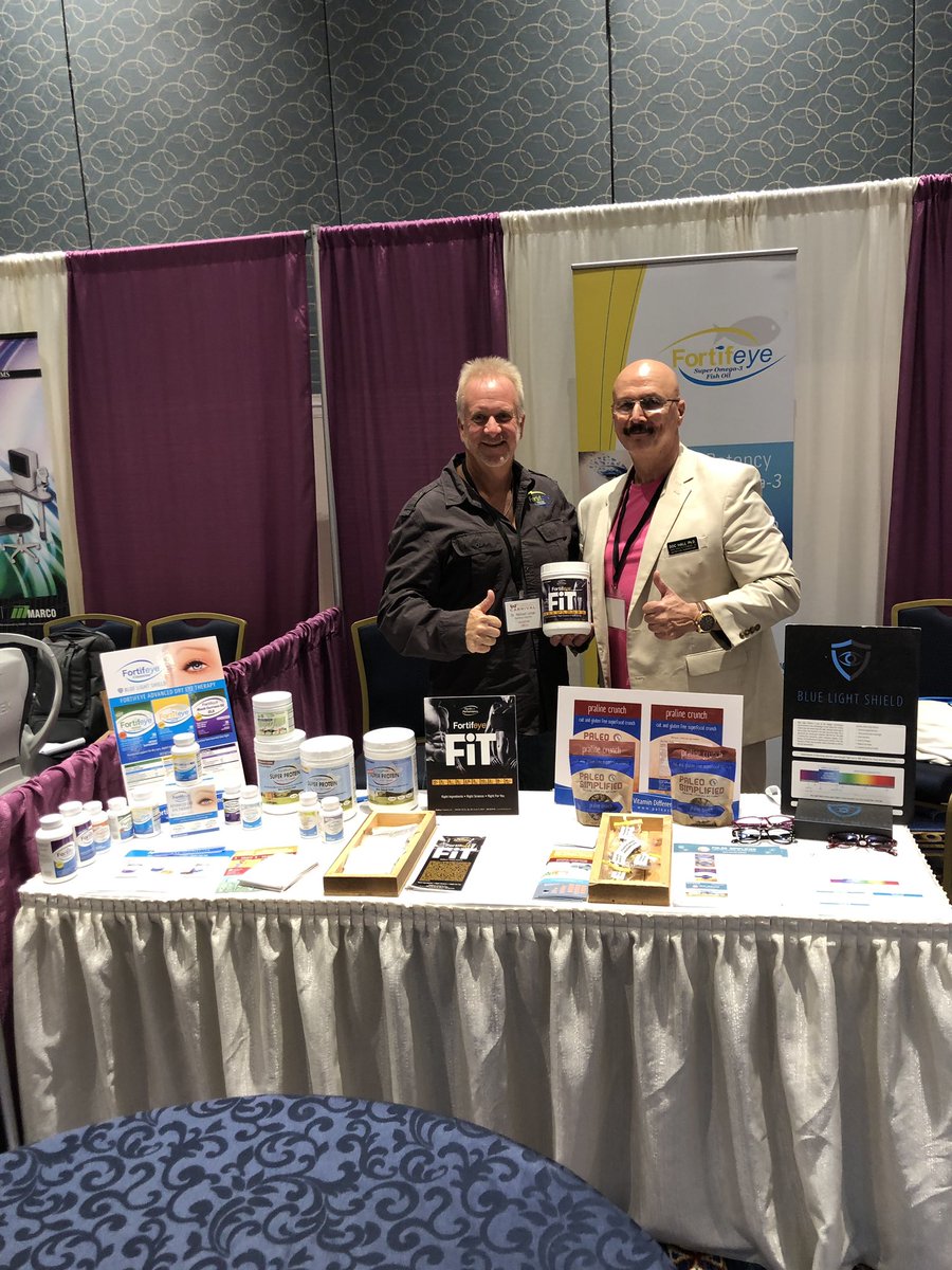 DrLangeTalkShow's tweet photo. Doc Hall sports nutrition guru and Dr Michael Lange promoting soon to be released Fortifeye Fit. This will be an all in one pre workout and post workout supplement. The ultimate muscle fuel. #preworkoutsupplement #postworkoutsupplement https://t.co/6XEA3CyJPO