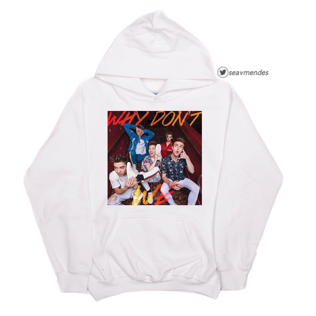 why don’t we graphic hoodies