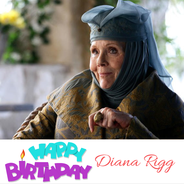 suecheng2816's tweet photo. Happy Birthday Dianna Rigg #dianarigg #birthday #avengers #avengerstv #emmapeel #olennatyrell #gameofthrones https://t.co/OOMRc7hPvD