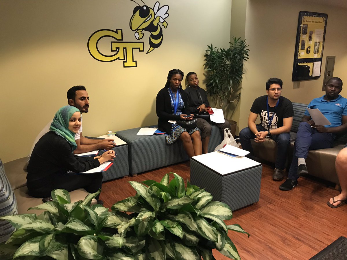 kectil's tweet image. Woohoo! The colleagues are here! Scenes from our welcome organizational meeting at Georgia Tech. The participants have started arriving for our intensive one week Kectil Atlanta conference!