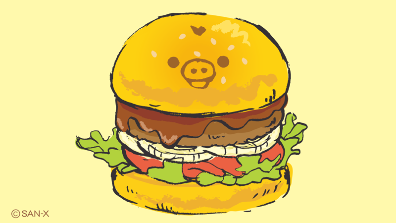food focus no humans lettuce burger food yellow background cheese  illustration images