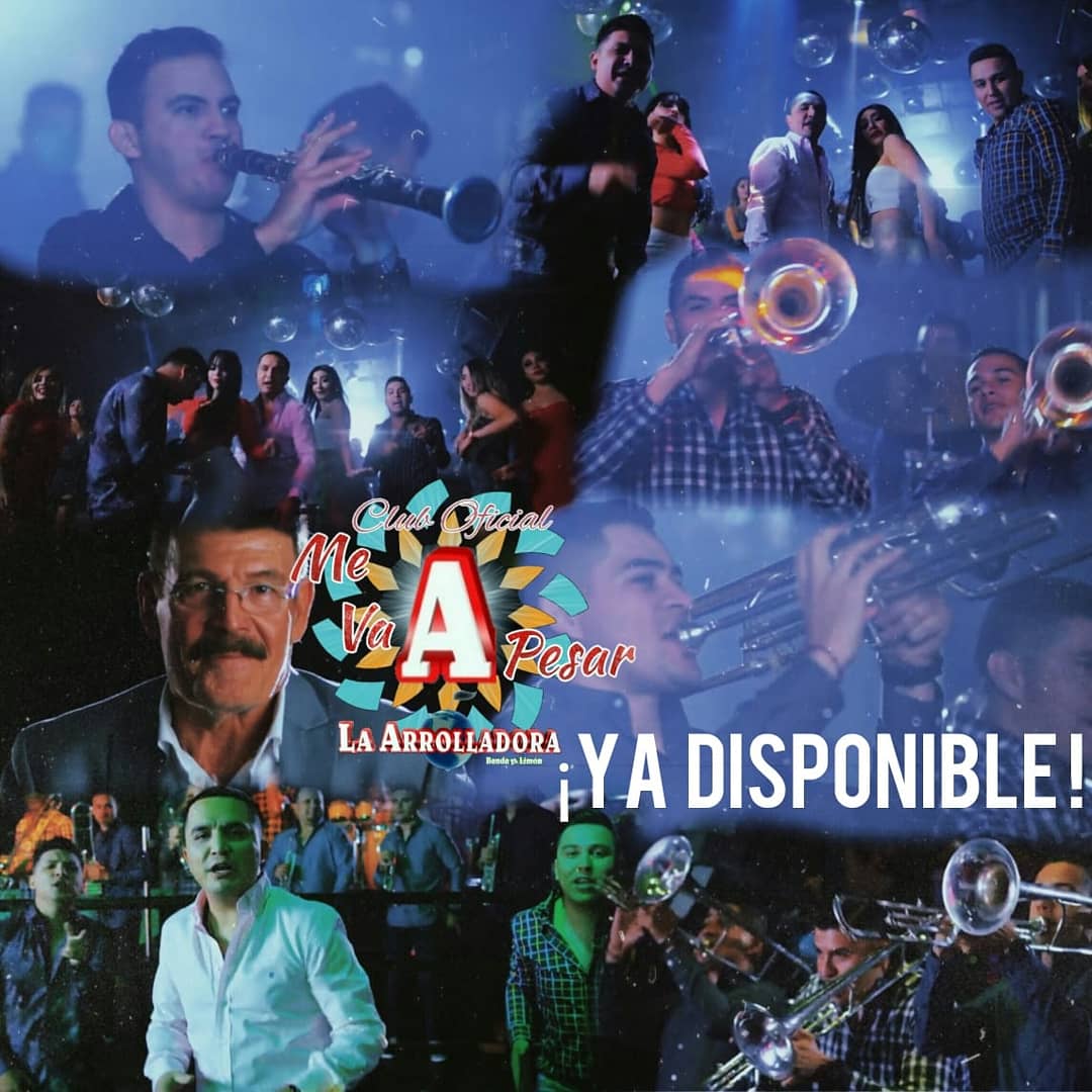 MeVaPesarPuebla's tweet photo. 🔴 YA ESTÁ DISPONIBLE 🔴 en todas las plataformas digitales 💿 y en su CANAL OFICIAL DE YOUTUBE 🔴📽 el VIDEO OFICIAL del nuevo tema #MeneaMenea 💃💃🎤 de #LaArrolladoraBandaElLimón 
¡Tu que esperas para verlo! Y escucharlo en tu plataforma favorita 🎧💿🎬📟

#CFansMeVaAPesar 🤠 https://t.co/sxmMh3PZRI