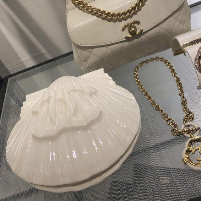 Chanel Seashell clutch  Chanel spring, Chanel bag, Sea shells