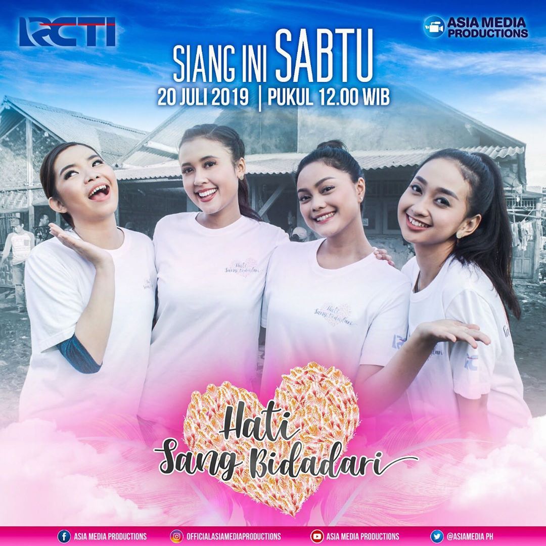 Jangan lewatkan kelanjutan cerita #HatiSangBidadariRCTI siang ini, pukul 12.00 WIB! #HatiSangBidadari