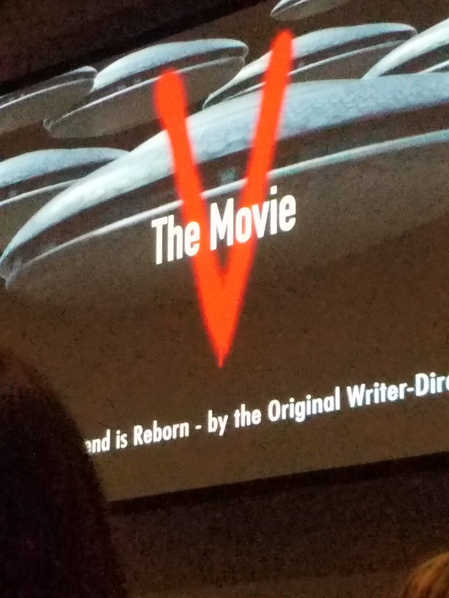 gnomeslayer's tweet image. V: the Movie followed by V: the Second Generation announced by Ken Johnson @Comic_Con @ProjectAliceV