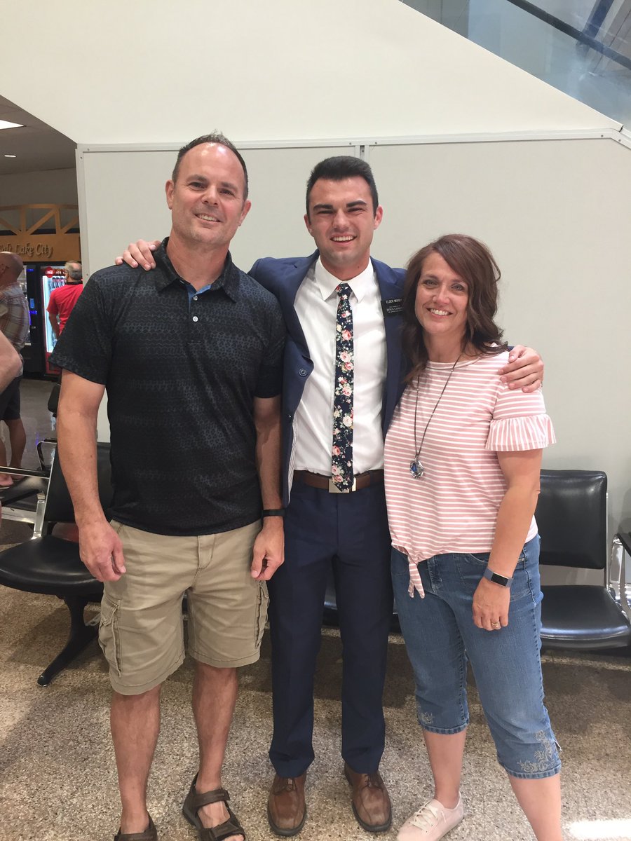 Saxton Morby is home from his mission and is speaking Sunday at 11:00 am in the church at 2200 s. 4300 w. In the Ogden Utah area.