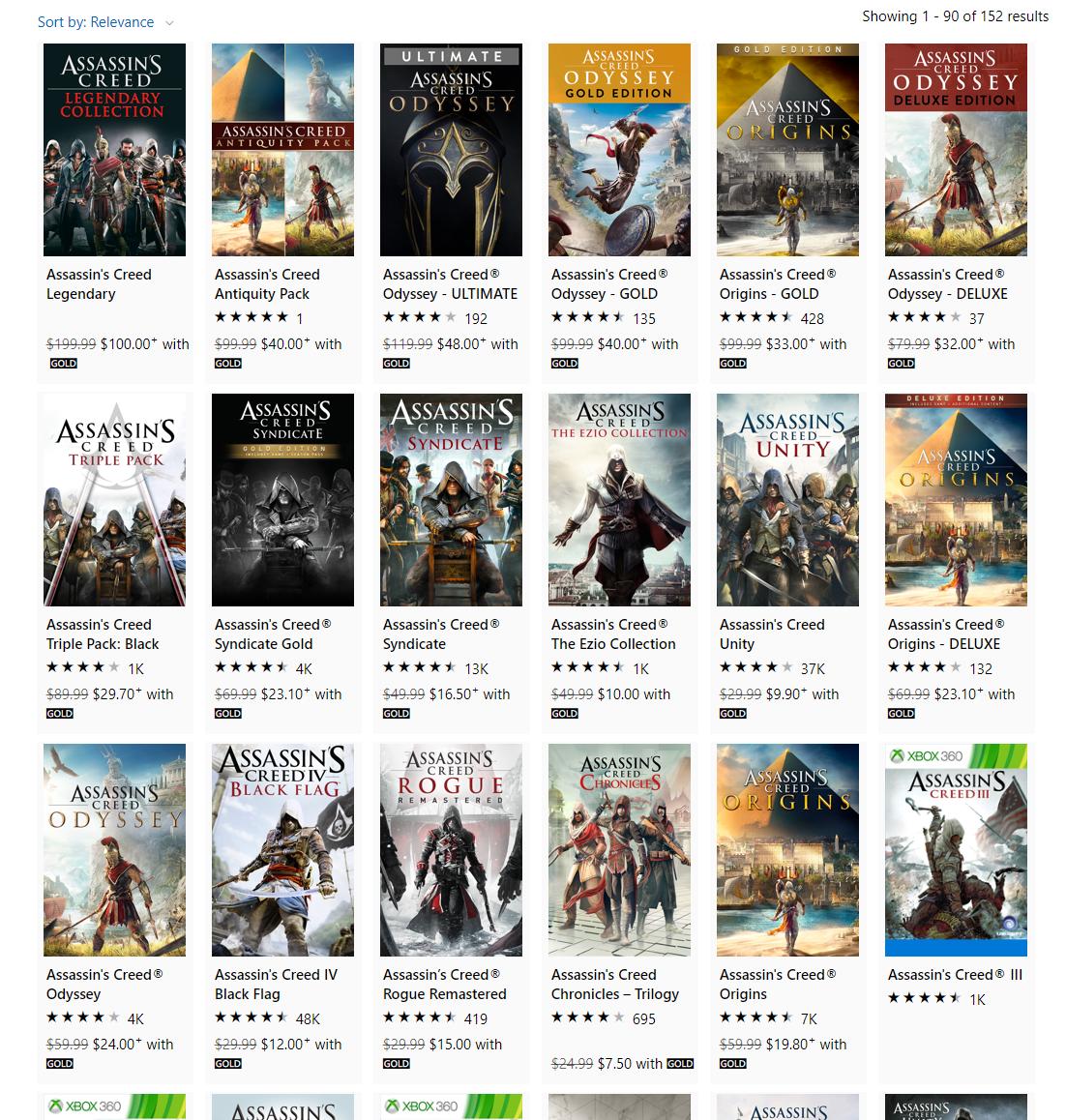 Wario64's tweet photo. Assassin's Creed series sale on XBL https://t.co/gNPFf05vXV

Xbox Super Game Sale https://t.co/i5tKygHa6W https://t.co/L1mjUNIbI8