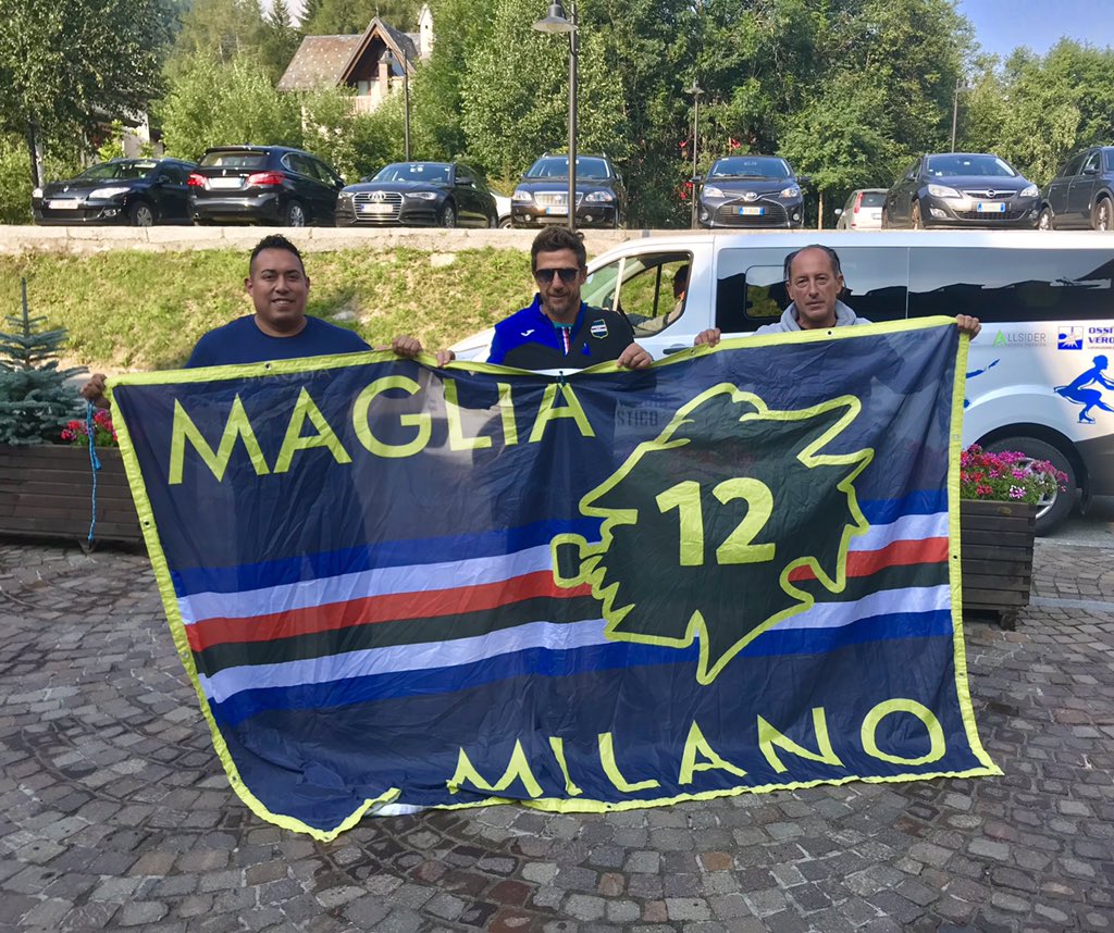 Maglia12Milano's tweet photo. H 8,30 : Delegazione #M12# mattiniera per salutare il mister prima dell’allenamento  #forzamister @MisterDiFra #forzasamp #sempreconte #sampthingdifferent https://t.co/pmHXx9NKcQ