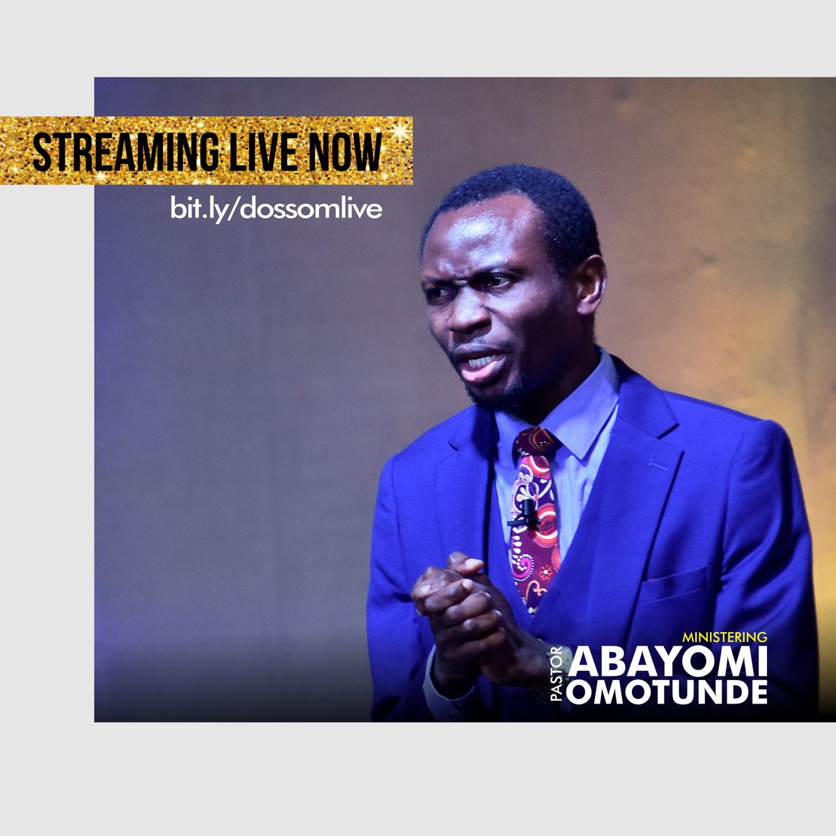 sotmonline's tweet photo. When #TheWord comes to us, it comes to inform, impart, edify and give us our inheritance. Ministering now is God's anointed, @PstYomiOmotunde. Tune in live at https://t.co/IHqyr0dN9h to partake of this glorious meeting. #DOSSOM #DOSSOM2019 #Day3 https://t.co/g2wiTQl6ro