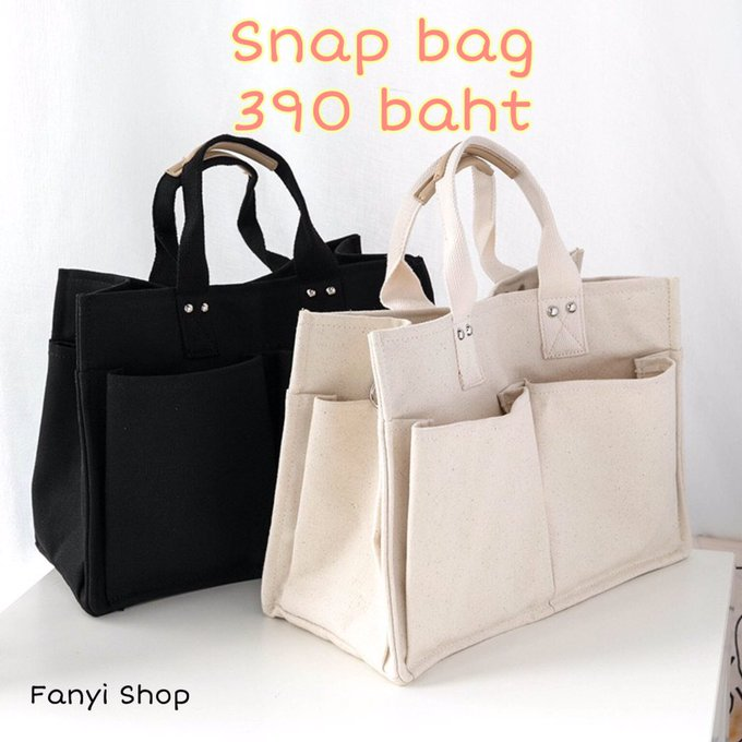 FanyiShop's tweet photo. snap bag ✈ 
เป็น #กระเป๋าสะพายข้าง ราคา 390บาท #ส่งฟรีลทบ #พร้อมส่ง
minimal style สะพายไปเรียน หรือทำงาน เหมาะสำหรับคนของเย๊อะะ 😆
#fanyishop https://t.co/nifw9LPx6H
