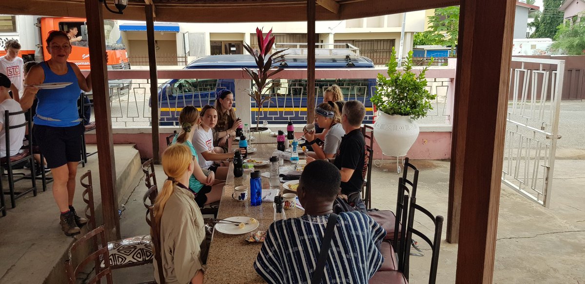 RWBAexpeditions's tweet photo. Well rested and fuelled up on egg and avocado salad. Heading off to Stumbe Inn today in the Dragoman!
#nowififorabit https://t.co/R00bnOlDGB