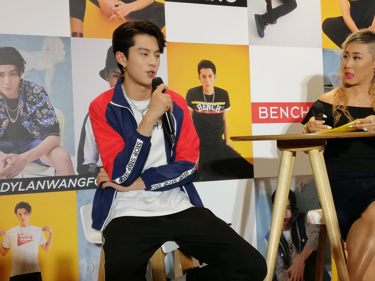 philconcerts's tweet photo. "How are you similar to your character as Dao Ming Si?"

Dylan: We are both immature and playful

#DylanWangforBENCH #GlobalBENCHSetter

@benchtm @WilbrosLive https://t.co/cpzcBkELsD