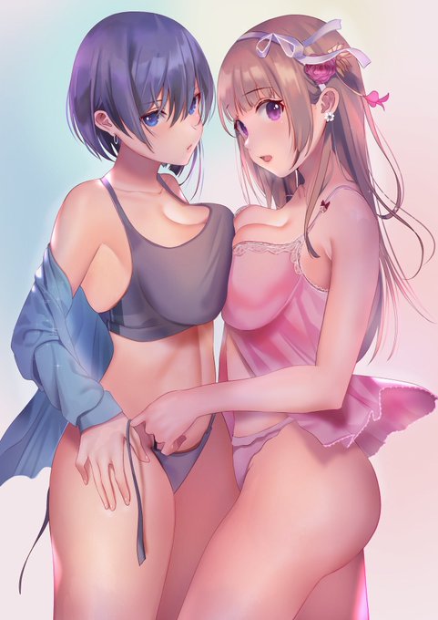 #自分のPixivブクマTOP3をあげる 
おにゃにょこ〜(*'°`*) 