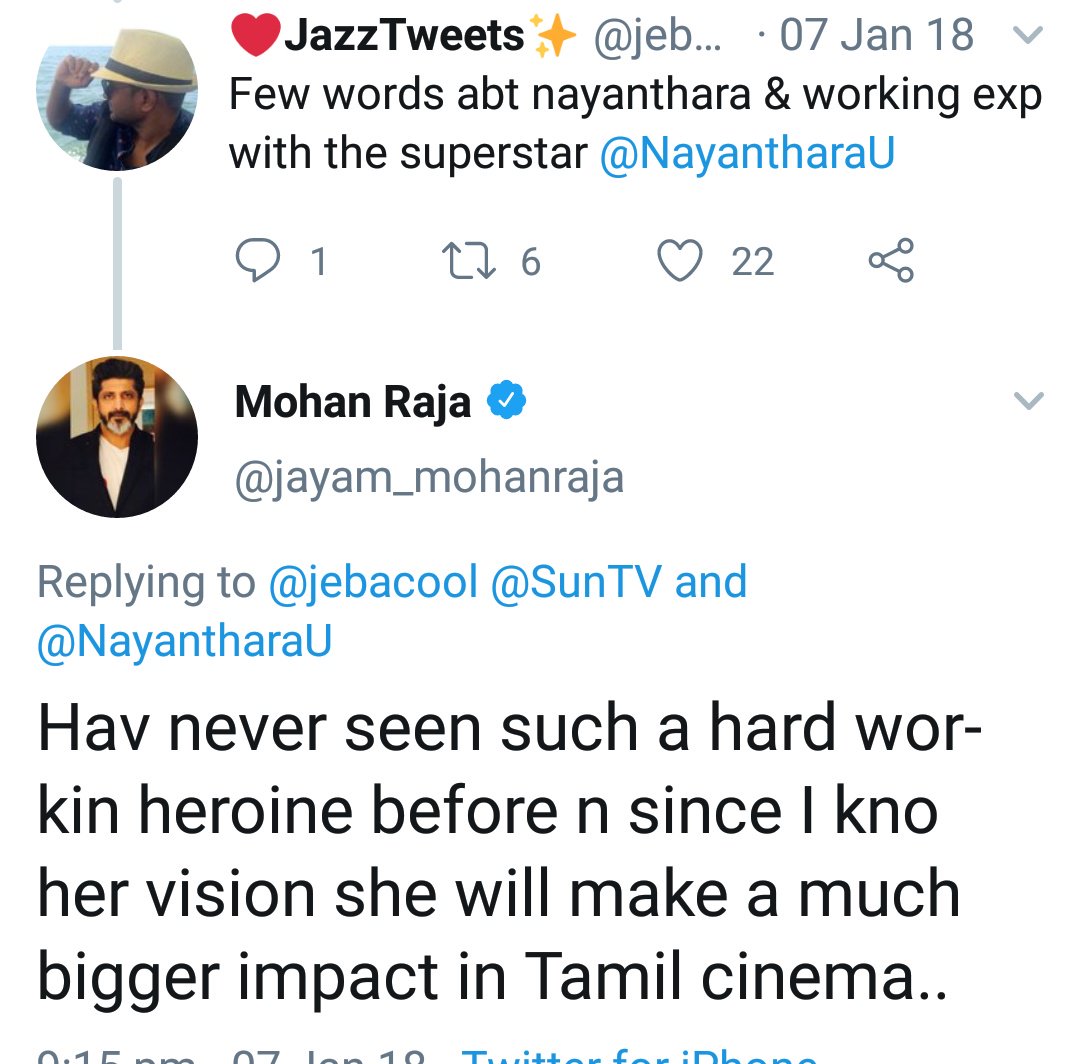 T132 @jayam_mohanraja Sir about Nayan   #LadySuperStar  #Nayanthara  #LadySuperStarNayanthara  #CelebsAboutLadySuperStar  #ThaniOruvan2  @actor_jayamravi