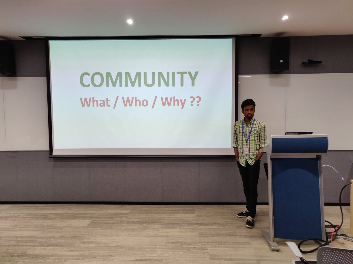 svswaminathan's tweet image. @GuruCharan94 kick-starting the #bdotnet #meetup providing Overview about @dotnetfdn #dotnetfoundation