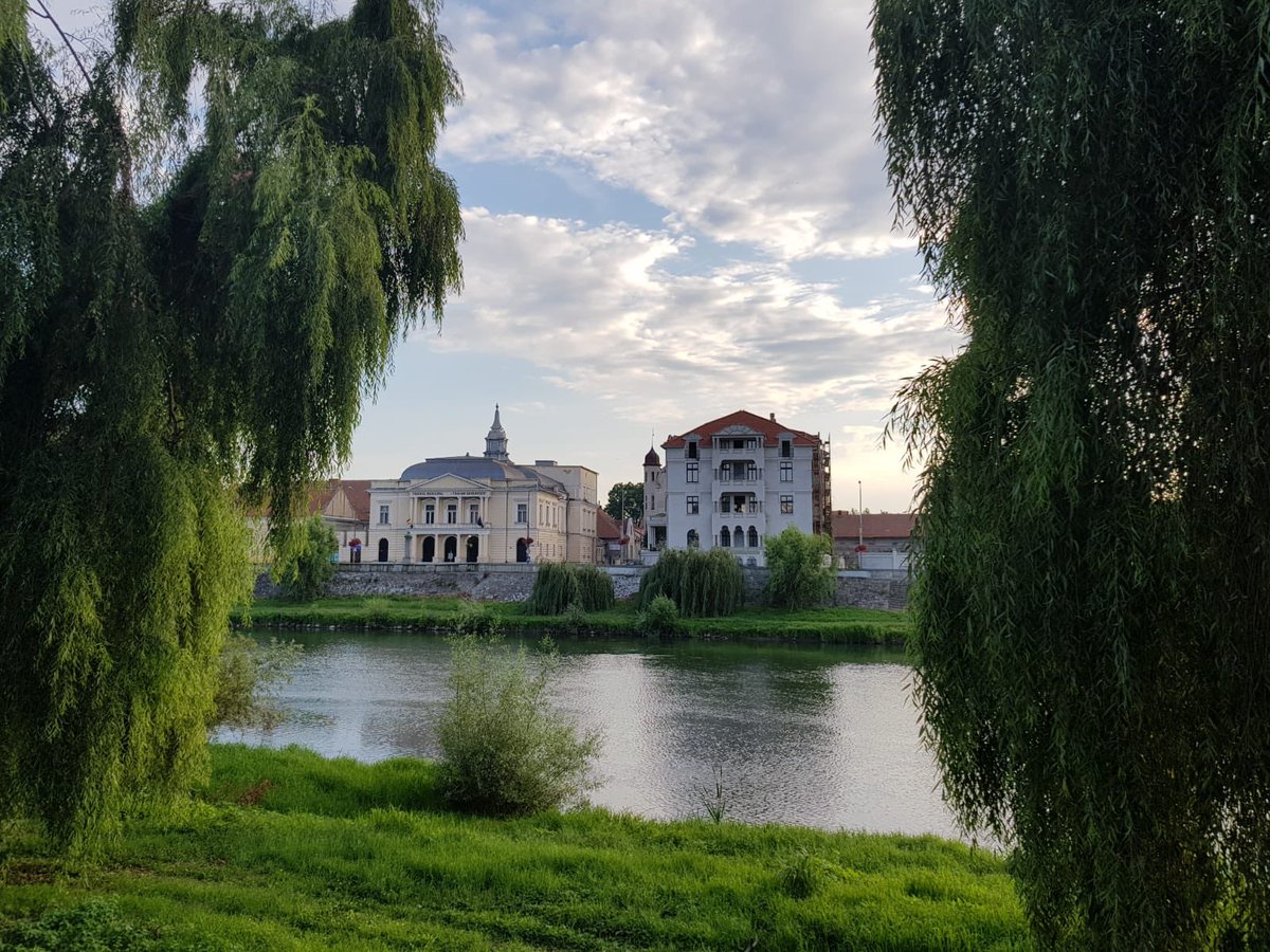 danielocarmon's tweet photo. Results of #Lugoj #RootsTrip:located street & block of #FamilyHome which is not there anymore;felt the neighborhood,including #River promenade where family spent much time;crossed “#IronBridge like GrandMa did 85yrs ago,discovered #Synagogue. Extremely exciting experience https://t.co/i7IiwBlZF2