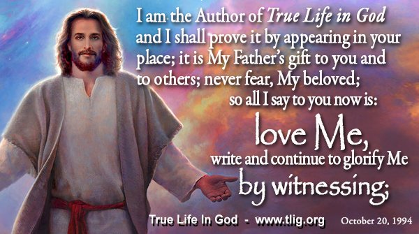 TrueLifeinGod's tweet photo. Love Jesus and be a witness for Him by loving everyone!
Read all the messages here:
https://t.co/zs3hEXMJjl
#loveJesus
#WitnessForJesus https://t.co/TbZhtnT8nC