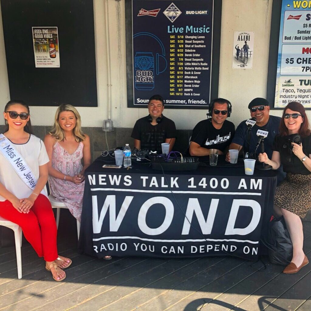 I had a great afternoon on #1400AM #WOND for my pre-show #RadioInterview with @dave_damiani and @lyssasul! 😎

#MissNJ #MNJEF #RoadToMissAmerica #MissAmerica #MAO #AtlanticCity #AtlanticCounty #NewJersey #OnAir #WonderBarAC #DOAC #KateFlannery #JazzMusic @doac