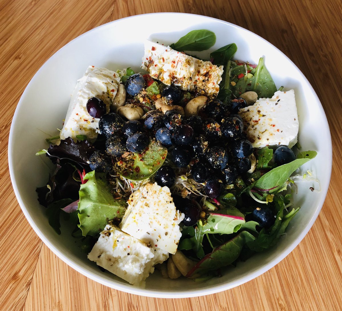 Yesterdays Dinner - stay nutrient-packed! Hydrate!