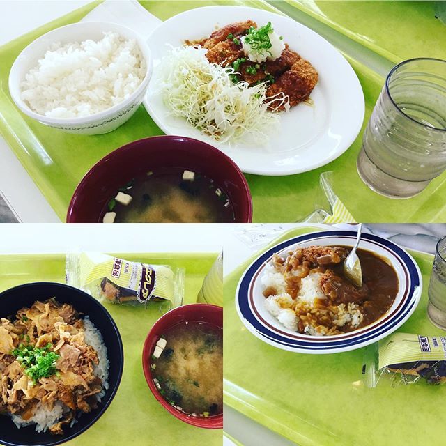 a_chan77777's tweet photo. 学食体験もやってい��す! メニューは4種➜辛味噌豚丼 ロースカツカレー おろしカツ定食 冷やし担々麺 どれが好き?😉
#東北工業大学 #オープンキャンパス #学食 https://t.co/kbw5t0G2rw https://t.co/FrHQ96tJsz