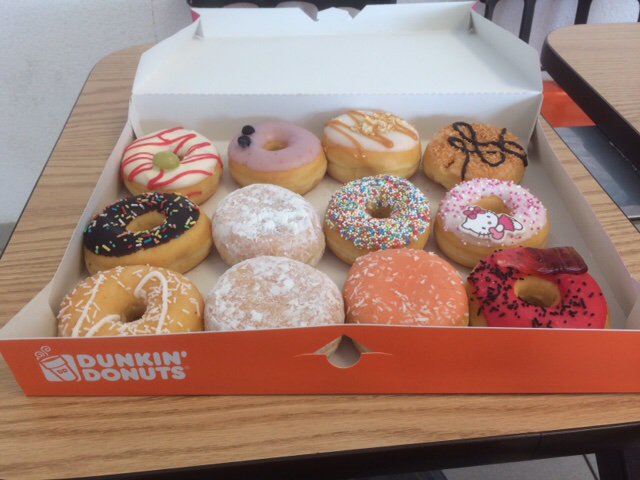 Travelnpack's tweet photo. #WhenImSad nothing beats “some” donuts. Yes, I am very sad.
*Hello Kitty always makes me happy https://t.co/5OKfUI9WQM