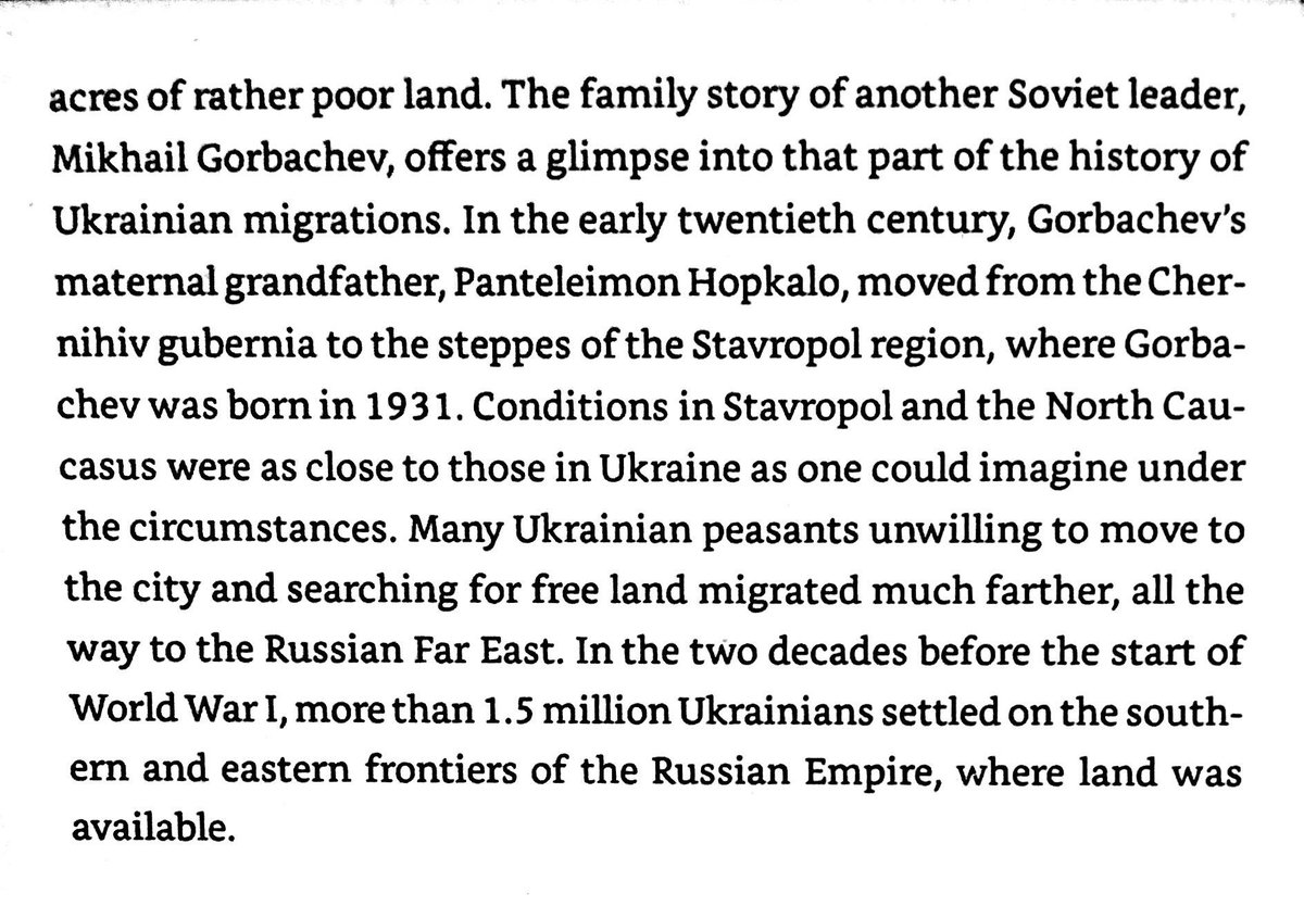 Russians formed a majority in late 19th century Ukrainian cities. Ukrainians farmers were either rich enough from the excellent soil to stay farmers, or would go to Siberia for a new farm. Russians from marginal lands would work in urban factories.