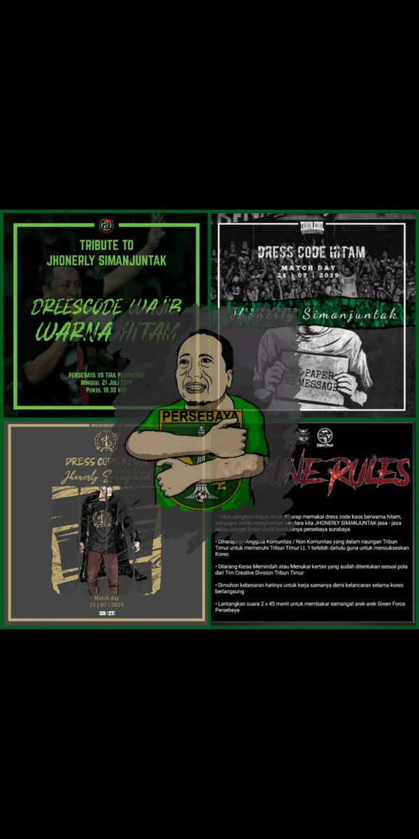 BonekProb's tweet photo. Match 21 Juli 2019, Bonek WAJIB Dress Code "HITAM" !!! Sebarkan Lur #JhonerlySimanjutak https://t.co/LQX7XWFTCa