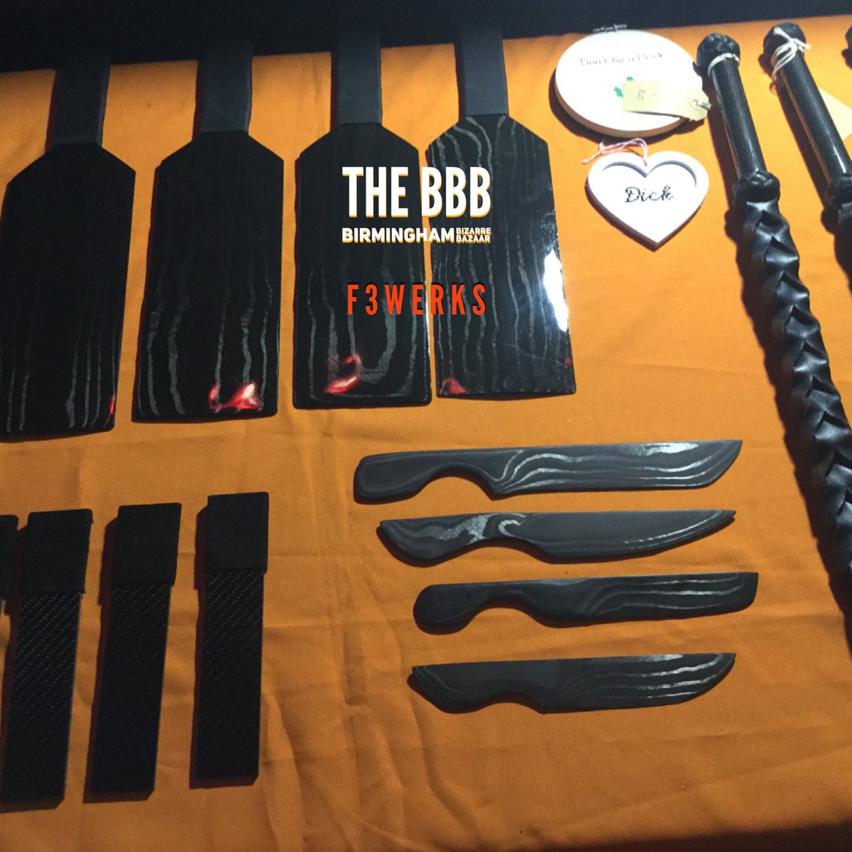 BBBAltFetBazaar's tweet photo. F3werks will be trading at @BBBFetishBazaar 21 July #KevlarFirePoi #bdsm #fireplay #bdsmcommunity #supportsmallbusiness #kinkyShit #kinkyShopping #altfettraders https://t.co/WOJFHPgrM4
