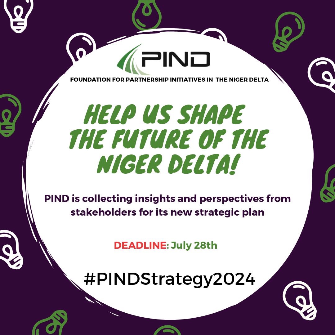 Participate in PIND’s PSR Survey: Let’s Shape the Future of the Niger Delta Together!

Participate here: buff.ly/2xY9rHA

#PINDStrategy2024
#NigerDelta