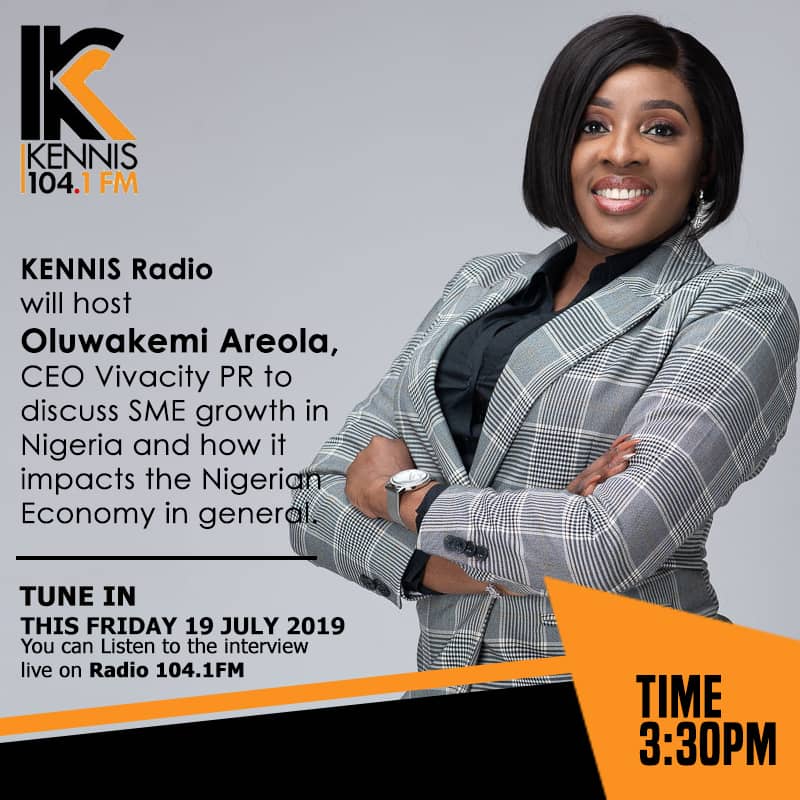 MisediFor's tweet photo. Kenny Ogungbe @kennyogungbe & Dayo Adeneye @Dayod1adeneye of @KENNIS104FM host Oluwakemi Areola, CEO @VIVACITY_PR on #PrimetimeAfrica
Topic: SME growth in Nigeria and how it impacts the Nigerian Economy in general.
#GBSng19
#MISEDI
cc: @Glocalbrandsng @VIVACITY_PR @okpiaru https://t.co/kkZbYNkP7y