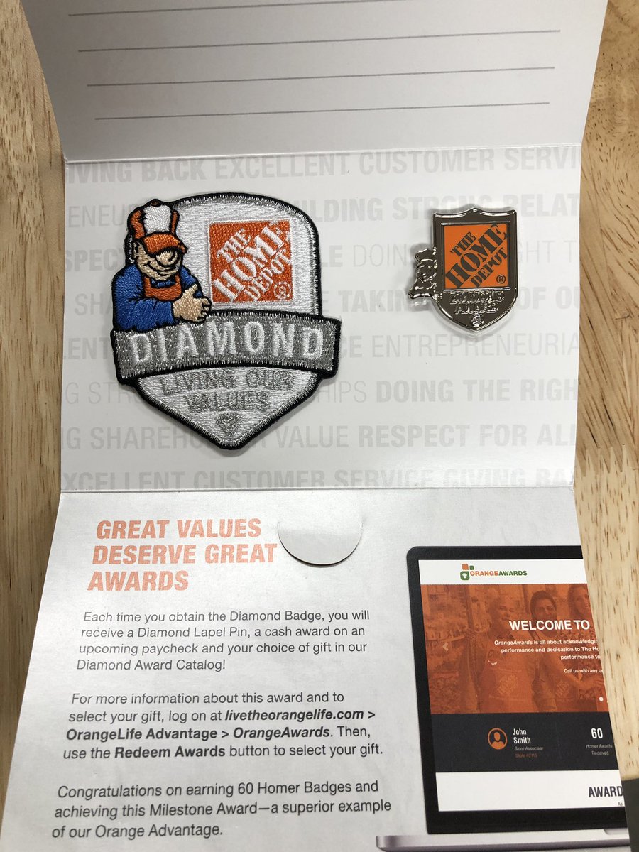 <i>Home Depot Homer Award & Badges (How It Works + More)</i>