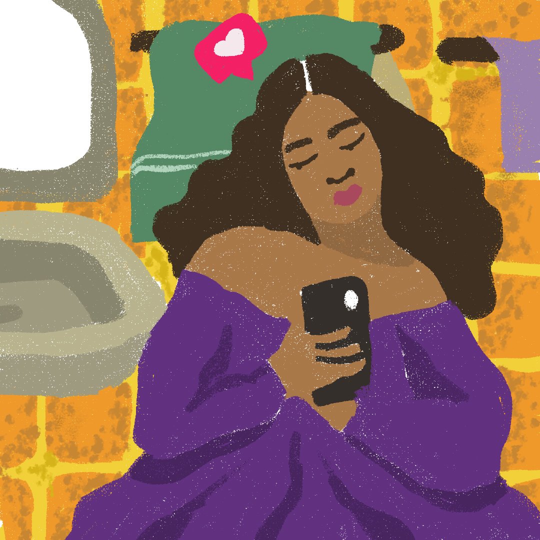povmumbai's tweet photo. All bodies are beautiful,& #browngirlmagic is 💜
White, brahminnical + capitalist standards would have us believe that there are only limited ways to be beautiful, but we know: radical social justice = radical self-love! #CelebratingBrownBodies #CyberSecs
🎨: @Anjali_menon21 😍 https://t.co/5FC3Wt8PZW