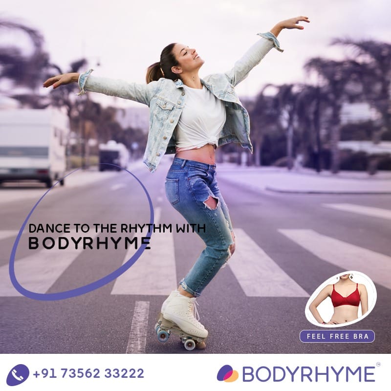 When life plays a tune, dance to the rhythm with #BODYRHYME.